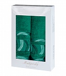 Dárkové balení ručníků Tana Green smaragdová světlá 2 ks