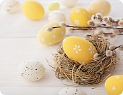 Prostírání Žlutá vajíčka